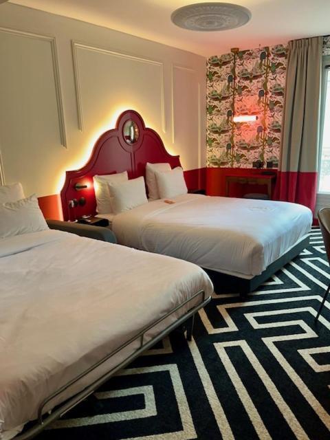 Labe Hotel Tours Centre Gare 객실 사진